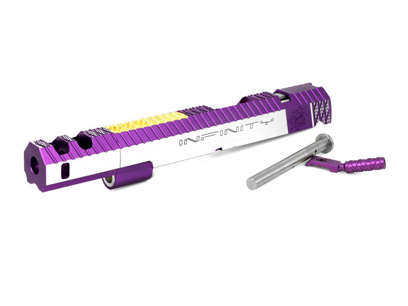 Airsoft Masterpiece Infinity IMM Cross Ver.4 (Sun) Open Slide Kit (Purple TwoTone)