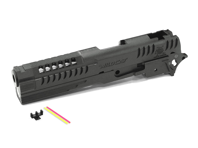 Airsoft Masterpiece LimCat Perfect Sight Standard Kit with Optic Front Sight (Black)