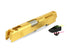 Airsoft Masterpiece LimCat Perfect Sight Standard Slide with Fiber Sights for Hi-CAPA (Gold)