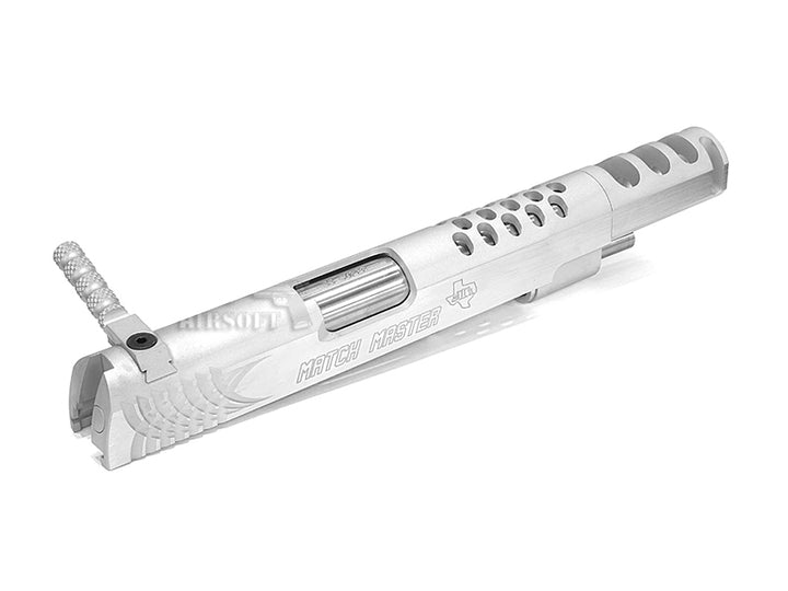 Airsoft Masterpiece STI Match Master Open Slide (Silver) – Rainbow 8