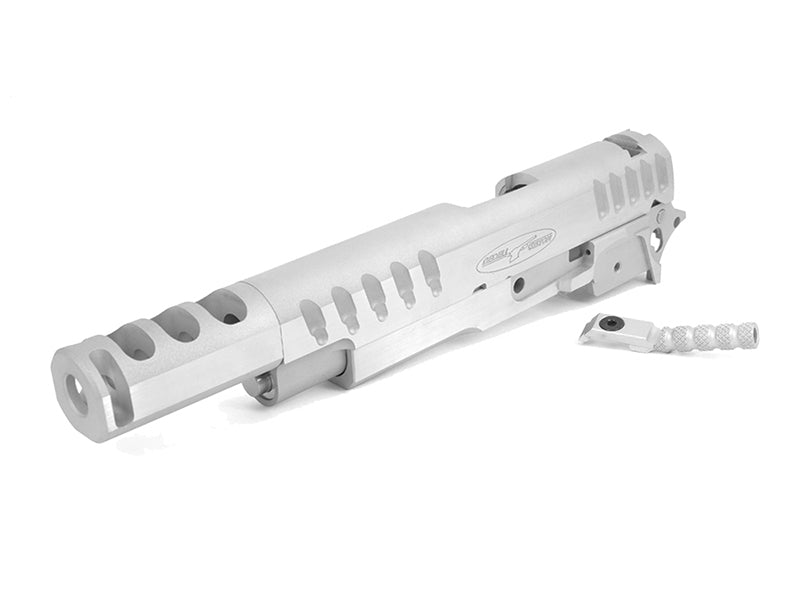 Airsoft Masterpiece SIG Sauer Bedell Custom Open Slide Kit Set (Silver)