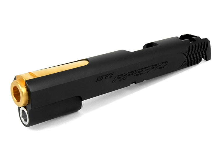 Airsoft Masterpiece STI Apeiro STD Sight Tracker Slide for Hi-CAPA (Black)
