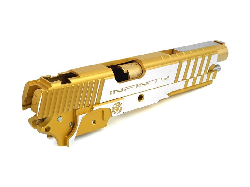 Airsoft Masterpiece Infinity R Cut Sight Tracker 5 Strips ver. Standard Kit (Gold, TwoTone)