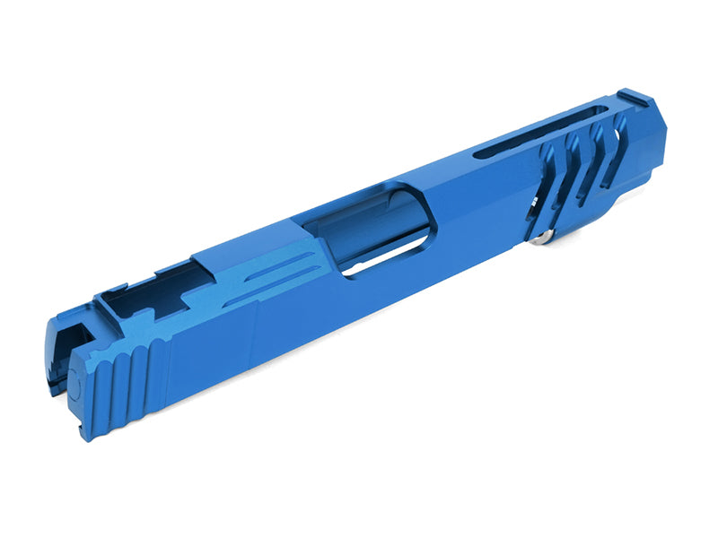 Airsoft Masterpiece Custom "Saber" Standard Slide for Hi-CAPA/1911 (Blue)