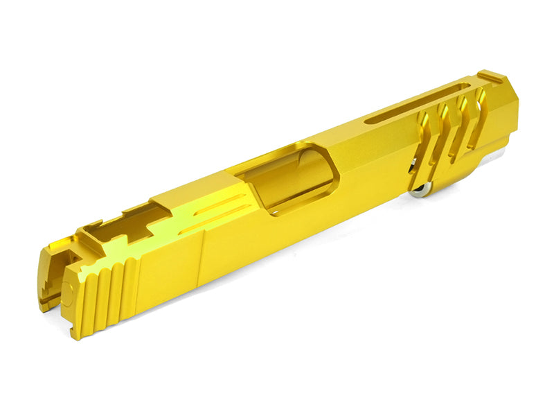 Airsoft Masterpiece Custom "Saber" Standard Slide for Hi-CAPA/1911 (Gold)