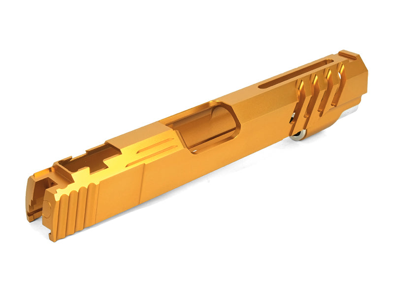 Airsoft Masterpiece Custom "Saber" Standard Slide for Hi-CAPA/1911 (Orange)
