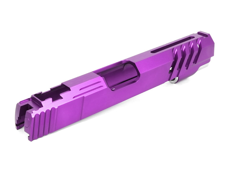 Airsoft Masterpiece Custom "Saber" Standard Slide for Hi-CAPA/1911 (Purple)