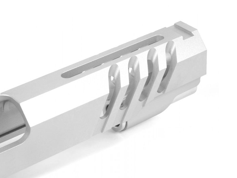 Airsoft Masterpiece Custom "Saber" Standard Slide for Hi-CAPA/1911 (Silver)
