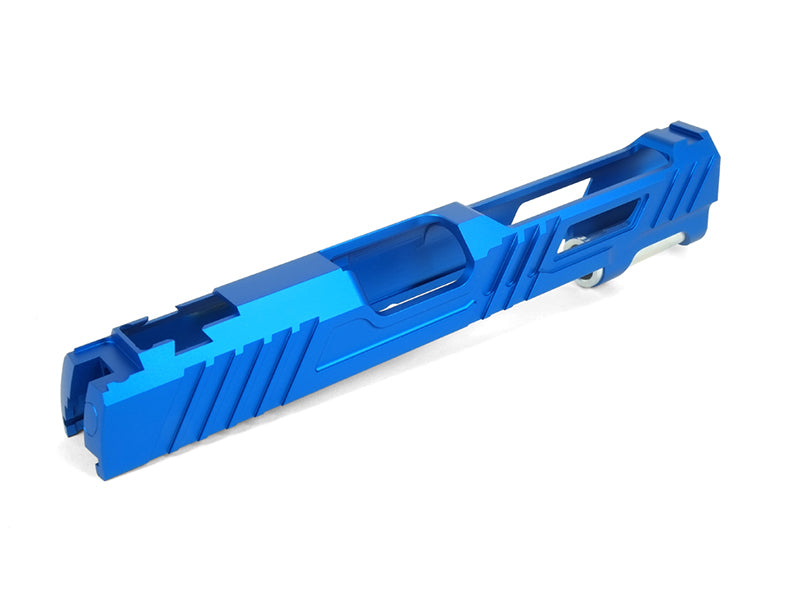 Airsoft Masterpiece Custom "HAWK" Standard Slide for Hi-CAPA/1911 (Blue)