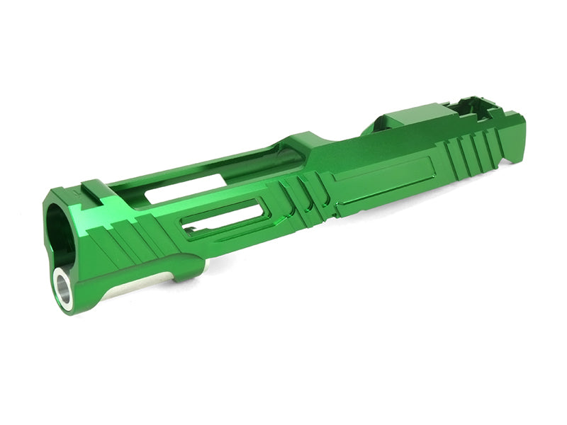 Airsoft Masterpiece Custom "HAWK" Standard Slide for Hi-CAPA/1911 (Green)