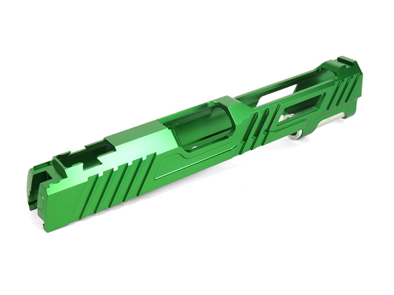 Airsoft Masterpiece Custom "HAWK" Standard Slide for Hi-CAPA/1911 (Green)