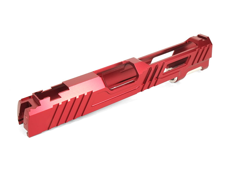 Airsoft Masterpiece Custom "HAWK" Standard Slide for Hi-CAPA/1911 (Red)