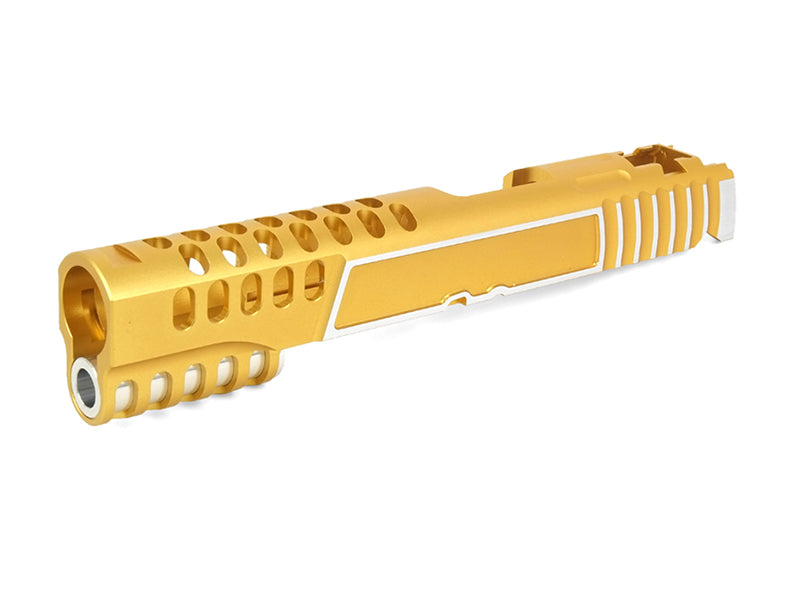 Airsoft Masterpiece ver. 12 Custom Standard Slide for Hi-CAPA / 1911 (Gold)