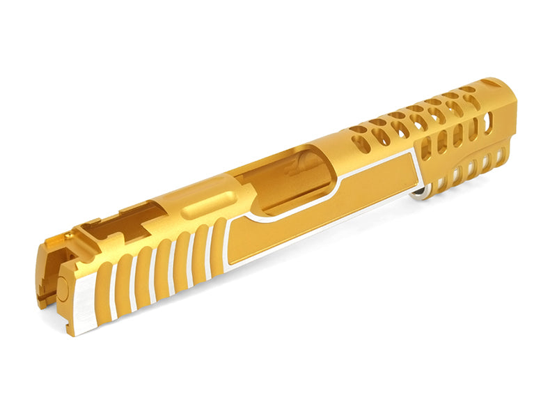 Airsoft Masterpiece ver. 12 Custom Standard Slide for Hi-CAPA / 1911 (Gold)