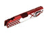 Airsoft Masterpiece Custom "X" Standard Slide for Hi-CAPA/1911 (Red, Two Tone)