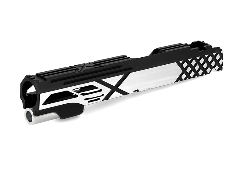 Airsoft Masterpiece Custom "X" Standard Slide for Hi-CAPA/1911 (Two Tone)
