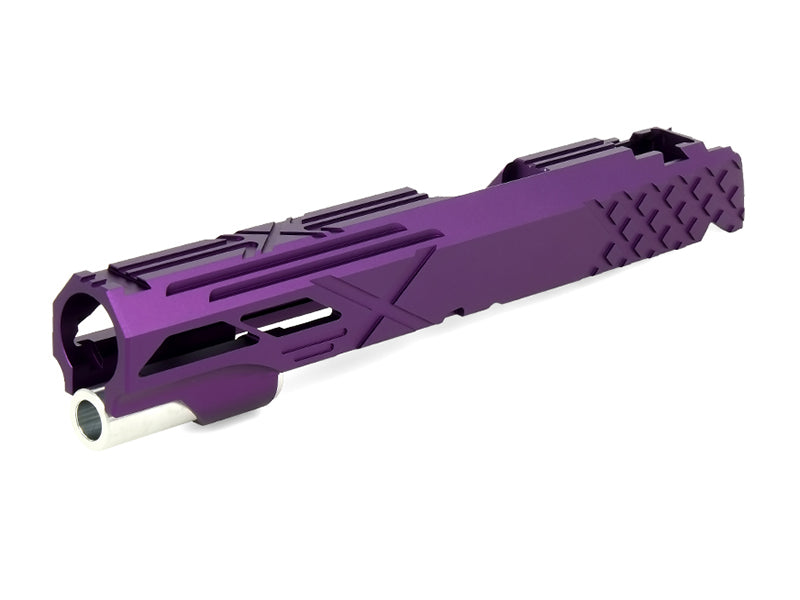 Airsoft Masterpiece Custom "X2" Standard Slide for Hi-CAPA/1911 (Purple)
