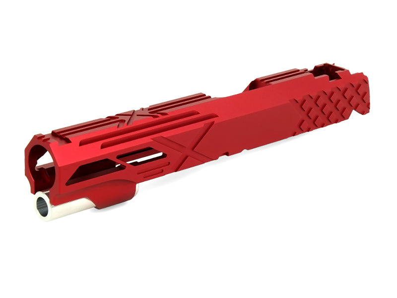 Airsoft Masterpiece Custom "X2" Standard Slide for Hi-CAPA/1911 (Red)