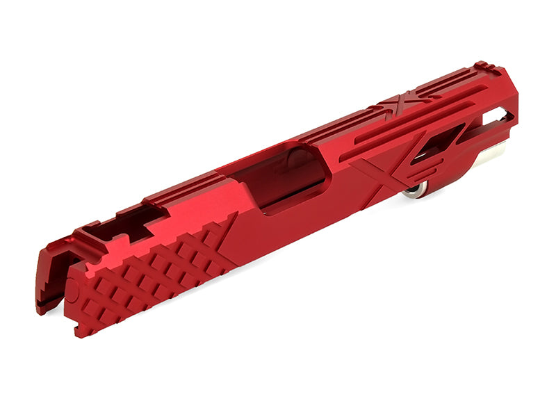 Airsoft Masterpiece Custom "X2" Standard Slide for Hi-CAPA/1911 (Red)