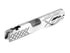 Airsoft Masterpiece Custom "X2" Standard Slide for Hi-CAPA/1911 (Silver)