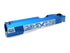 Airsoft Masterpiece Gothic Engraved Standard Slide for Hi-CAPA/1911 (Blue, Two Tone)