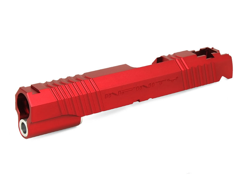 Airsoft Masterpiece Infinity Formula Standard Slide for Hi-CAPA/1911 (Red)
