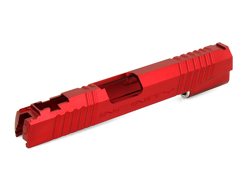 Airsoft Masterpiece Infinity Formula Standard Slide for Hi-CAPA/1911 (Red)