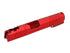 Airsoft Masterpiece Infinity Formula Standard Slide for Hi-CAPA/1911 (Red)
