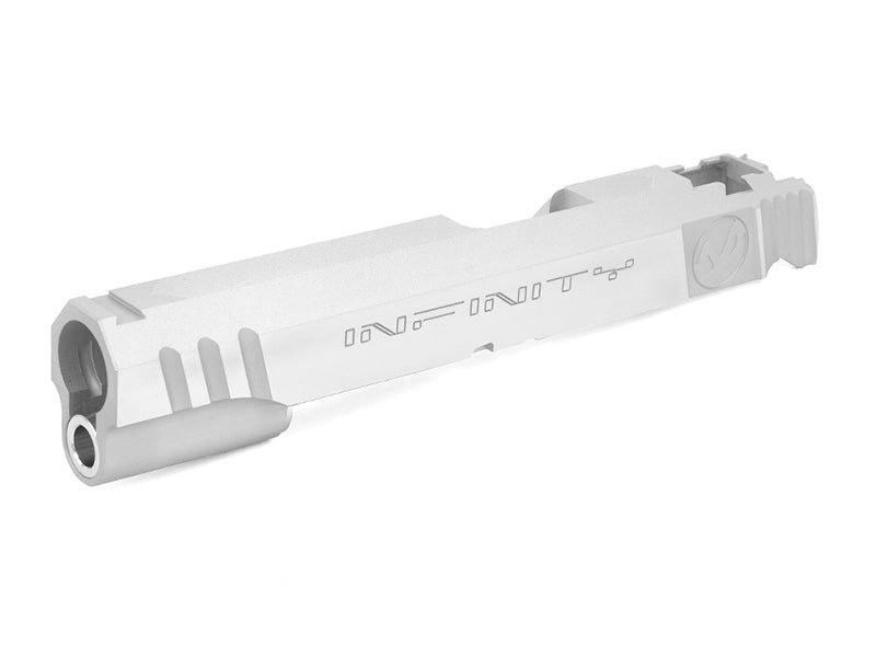 Airsoft Masterpiece Infinity Top Shot Standard Slide for Hi-CAPA (Silver)