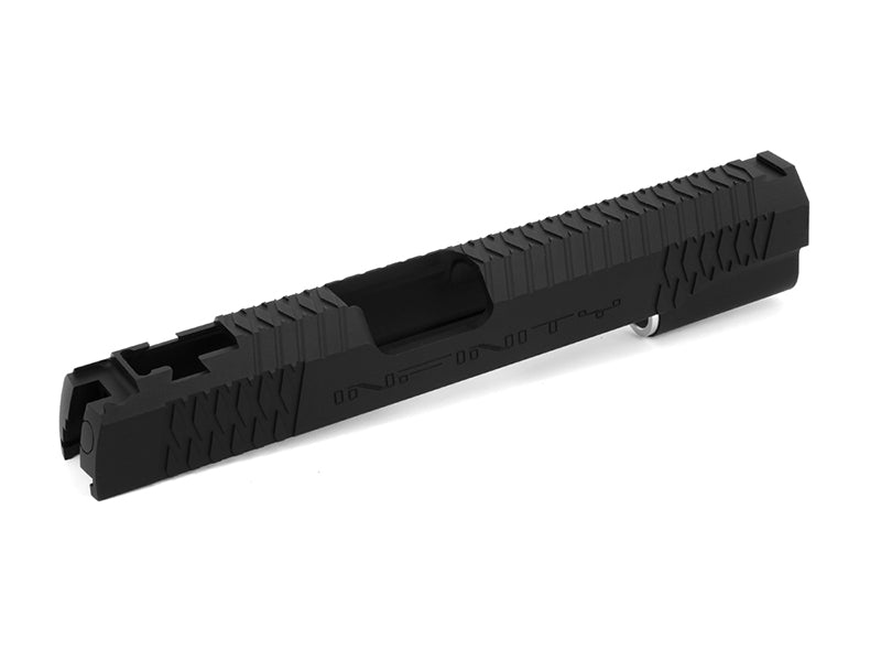 Airsoft Masterpiece Infinity Cross ver.3 Standard Slide for Hi-CAPA / 1911 (Black)
