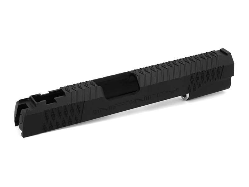 Airsoft Masterpiece Infinity Cross ver.4 Standard Slide for Hi-CAPA / 1911 (Black)