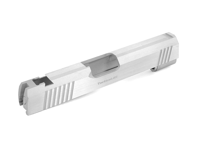Airsoft Masterpiece OPS-Tactical .45 Standard Slide for Hi-Capa 4.3 (Silver)