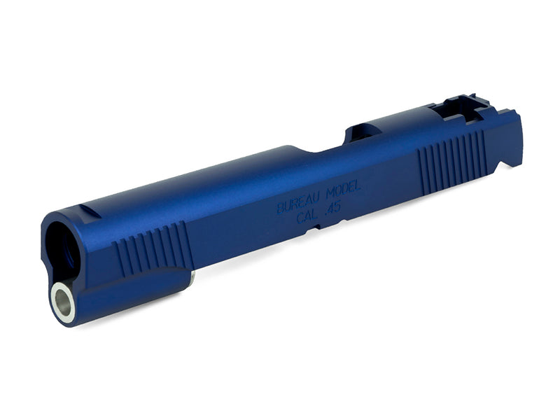 Airsoft Masterpiece Springfield Standard Slide for Hi-CAPA / 1911 (Dark Blue)