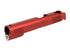 Airsoft Masterpiece Springfield Standard Slide for Hi-CAPA / 1911 (Red)