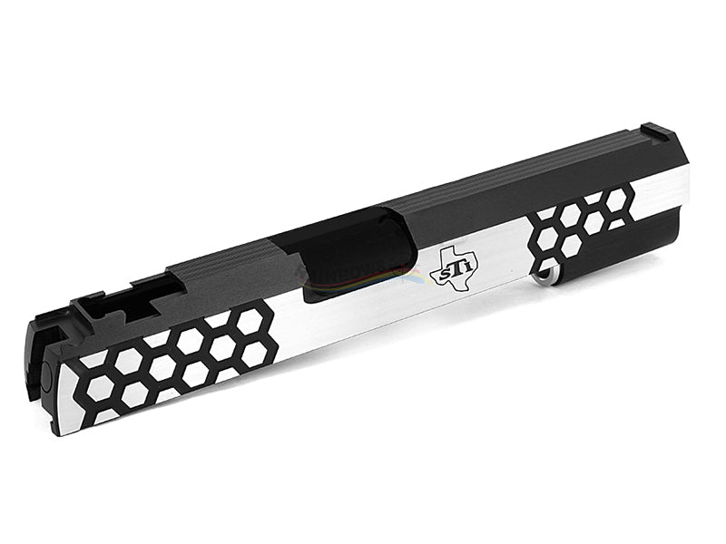 Airsoft Masterpiece STI Hex Tac Standard Slide for Hi-CAPA (Two Tone)