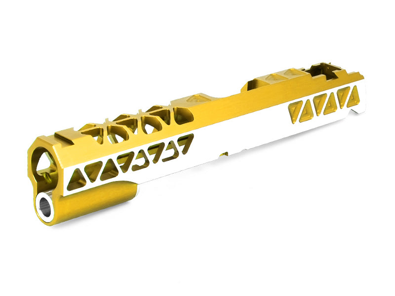 Airsoft Masterpiece Aluminum Triangles Slide (Gold TwoTone)