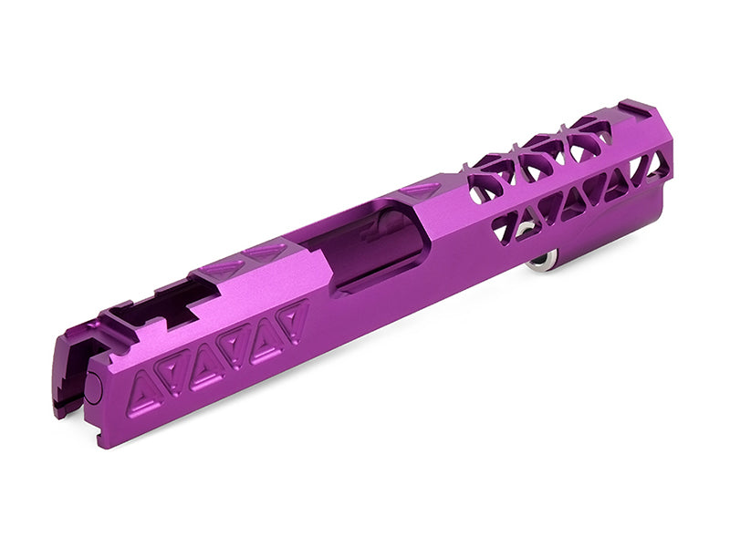 Airsoft Masterpiece Aluminum Triangles Slide (Purple)