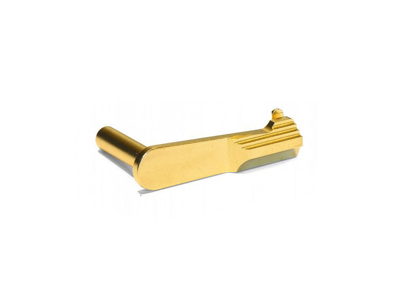 Airsoft Masterpiece CNC Steel Slide Stop - Type 2 - SV (Gold)