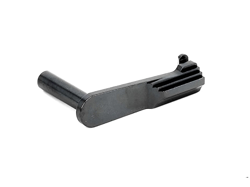 Airsoft Masterpiece CNC Steel Slide Stop - Type 2 - SV (Gun Metal Grey)