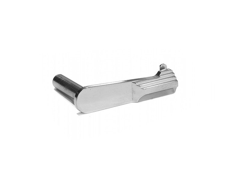 Airsoft Masterpiece CNC Steel Slide Stop - Type 2 - SV (Silver)