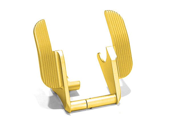 Airsoft Masterpiece Steel Thumb Safeties - Wilson (Gold)
