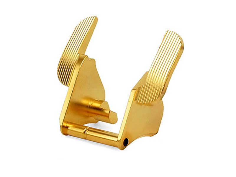 Airsoft Masterpiece Steel Thumb Safeties (With Screw) - SV Ver.3 (Gold)