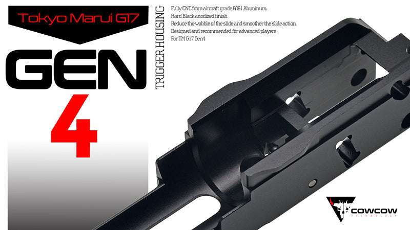 CowCow G17 Gen4 Enhanced Trigger Housing (Black)