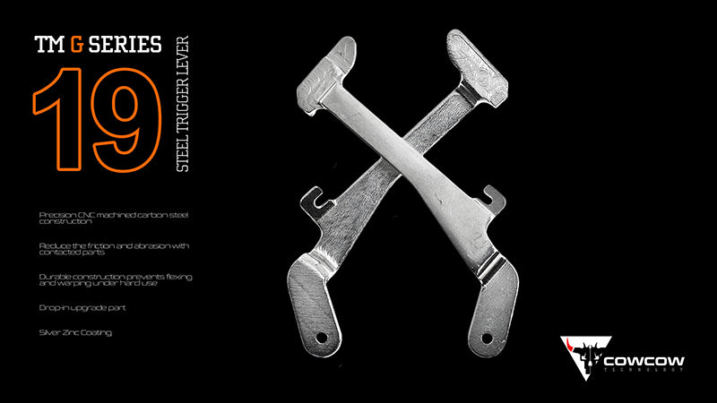 CowCow Steel Trigger Lever For Marui G19