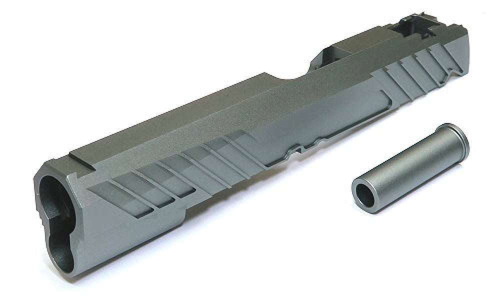 Dr. Black 5.1"Slides (Aluminum) Type 300 For TOKYO MARUI HI-CAPA5.1 - Grey