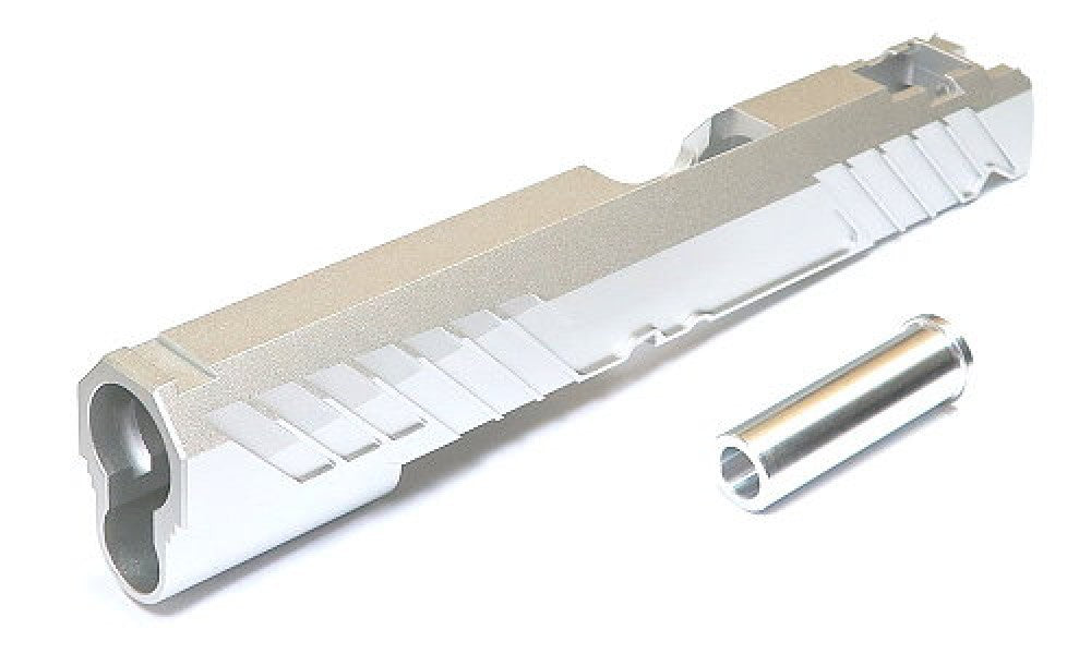 Dr. Black 5.1"Slides (Aluminum) Type 300 For TOKYO MARUI HI-CAPA5.1 - Silver
