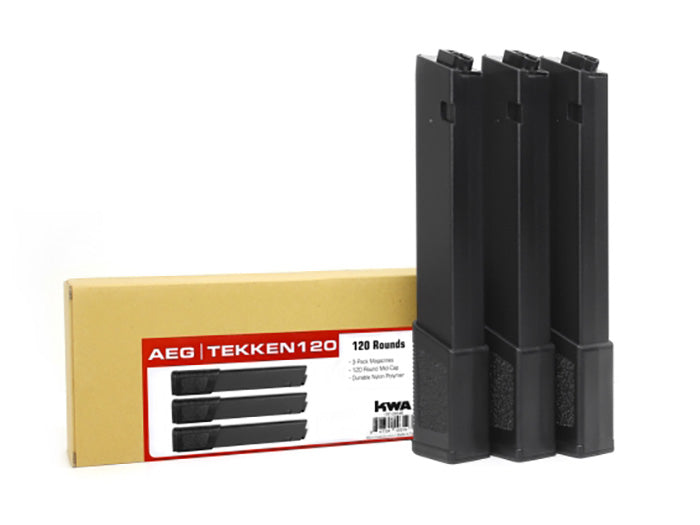 KWA 120rd Magazine For Ronin TK.45c TEKKEN AEG (3PCS)