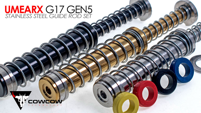 CowCow SS Guide Rod For Umarex G17 Gen5 (Silver)