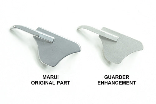 Guarder Stainless Thumb Safety for MARUI V10 (Silver)