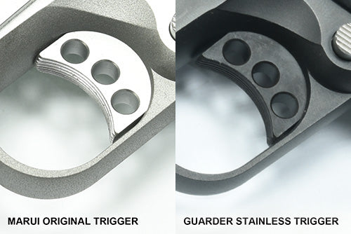 Guarder 3 Holes Stainless Trigger For MARUI V10 (Black)